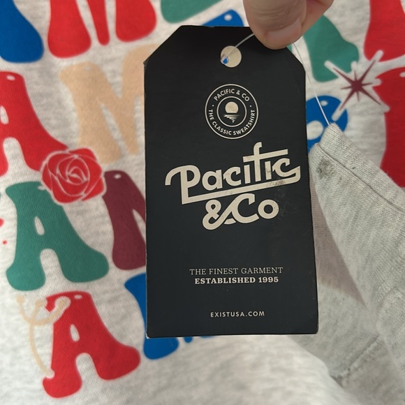 Pacific & Co Classic Crewneck Sweatshirt Retro America multicolor Size 2XL - Picture 5 of 11